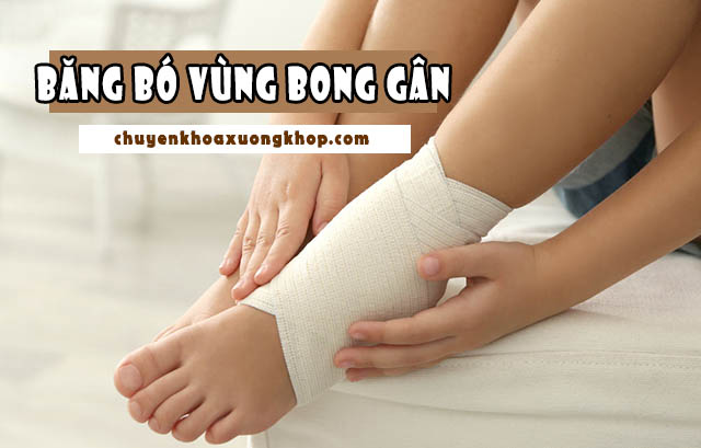 Băng ép trị bong gân 