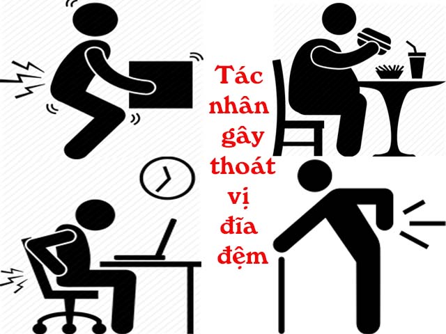 Tác nhân gây thoát vị đĩa đệm cột sống thắt lưng