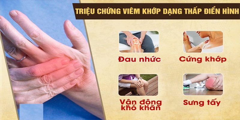 Dấu hiệu phổ biến của bệnh viêm khớp dạng thấp