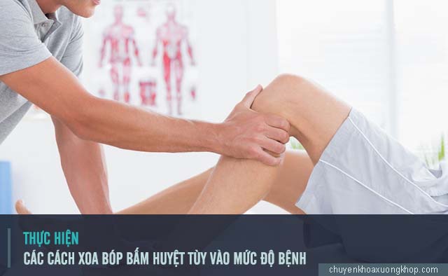 Mẹo giảm đau khớp gối bằng cách xoa bóp bấm huyệt 