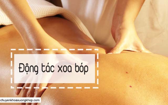 xoa bóp làm giảm cơn đau thần kinh tọa