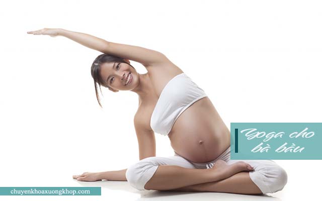 Tập yoga để hạn chế đau xương khớp háng khi mang thai