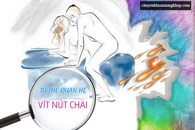 Tư thế quan hệ vít nút chai 