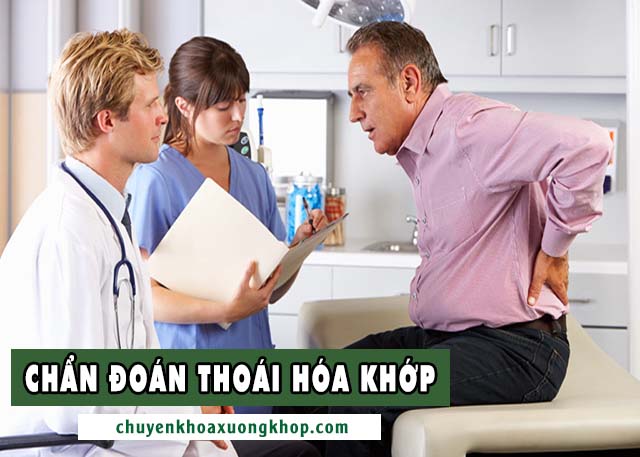 chẩn đoán thoái hóa khớp