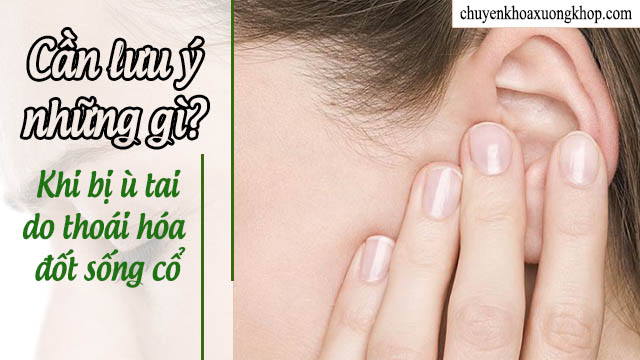 thoái hóa đốt sống cổ gây ù tai