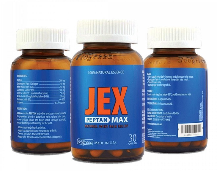 JexMax là sản phẩm quen thuộc tại Việt Nam