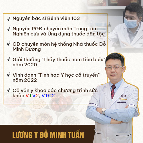 Lương y Đỗ Minh Tuấn - chuyên gia tư vấn xương khớp